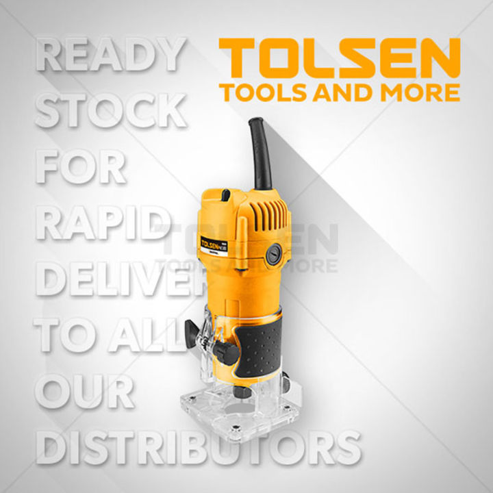 Lalman Router TOLSEN Electric Laminate Trimmer / Router, 500W, Chuck : 1/4″ or 6mm ...