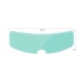 Motorcycle Helmet  Film, Universal  anti Fog Protection Film, Transparent Lens Sticker Helmet Anti Fog Film Visor Shield. 