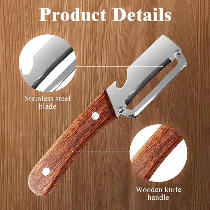 1/2/3/5pcs%20Stainless%20Steel%20Peeler%20Oak%20Wooden%20Handle%20For%20Peeling%20And%20Slicing%20Fruits%20And%20Vegetables%20Durable%20And%20Smooth%20Operation%20-%20Image%203