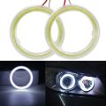 2X60MM 70MM 80MM 90MM 100MM 110MM Car LED COB Angel Eyes Halo Ring Lamp Daytime Running Light 12V Fog Headlight Decorative Light. 