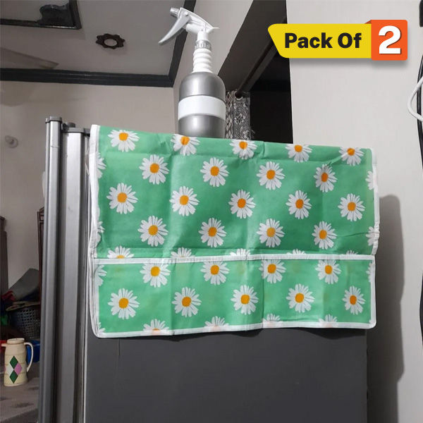 Fridge%20Cover%20With%20Pockets%20Organizer%20Upgrade%20Your%20Fridge%20Storage%20Multiples%20Pack%20Decorative%20And%20Functional%20Cover%20To%20Protect%20Appliance%20From%20Dust%20While%20Providing%20Handy%20Storage%20Pockets%20(Pack%20of%201%20&%202)%20-%20Image%204