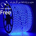 BLUE LED Rope Ceiling Strip Room Decoration LIGHT, Flexible,Easy to Install With Double Tape,elfi Or Wire Clips,SMD Waterproof With All Sizes,Party lights. 