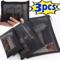 1/3pcs Mesh Clear Cosmetic Bags Small Large Black Makeup Bag Portable Travel Toiletry Organizer Case Lipstick Storage Pouch.