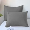 2pcs Brushed Pillowcase, Soft Breathable Pillowcase, Premium Quality Pillow Covers For Bedroom Sofa Home Decor, Without Pillow. 