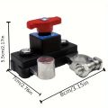 Car Battery Disconnect Switch Manual Automatic Circuit Breaker Anti-Power Off Leakage Protector Universal Auto Parts 12V/24V ﻿. 