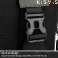 KISMIS Men's Multifunction  Messenger Bag Shoulder Cloth Chest Bags Crossbody Casual Man USB Charging Handbag. 