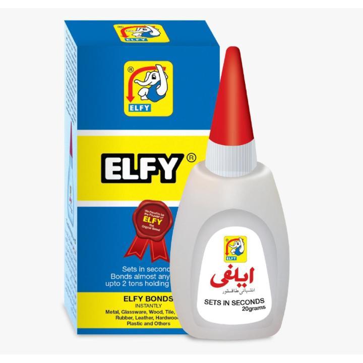 ELFY Extra Super and Fast Glue ELFI 20GM and 50GM | Daraz.pk