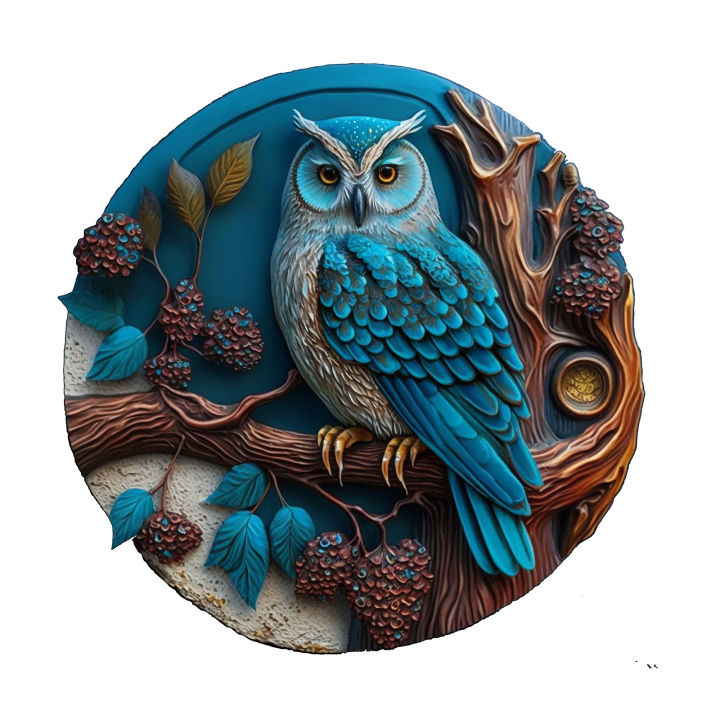 3D Animal Puzzle DIY Owl Wooden Jigsaw Puzzles Bird Kids Animal Shape Puzzles For Adults Kids Birthday  Home Decor