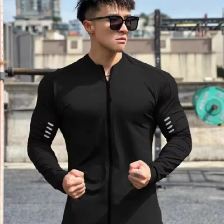 spring%20autumn%20Jacket%20Men%20Fitness%20Sportswear%20Gym%20Training%20long%20sleeve%20Sweatshirt%20Jogging%20Male%20coat%20Cardigan%20zipper%20running%20Jacket%20-%20Image%206