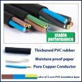 Electric Pure Copper Wire 3 Core 17AWG 1mm2 Double Layer PVC Insulated Flexible AC Cable TUV Silicone  1/2/3/5/10meters. 