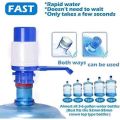 Water Bottle Pump Portable Manual Pump Dispenser Manual Pressure Drinking Water Pressure Pump Suitable for Most Water Dispensers. 