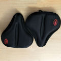 Increase and Widen Bicycle Silicone Cushion Cover Thickened Mountain Electric Vehicle Seat Cover Bicycle Saddle Cover.