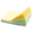 50 Sheets/pad Transparent Sticky Notes Pad Waterproof Self-Adhesive Clear Memo Message Reminder Home Office School Supplies. 