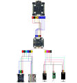 9IMOD F722 mini Flight Stack F722 Mini Flight Control 60A ESC 3-8S Lipo 20x20mm ICM42688 Gyro For Remote Control FPV Racing Dron. 