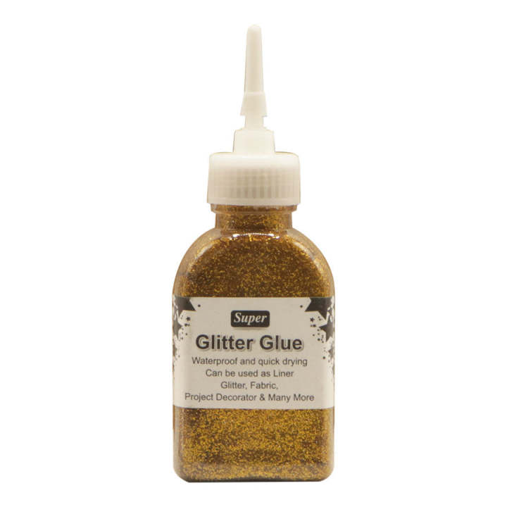 Super Glitter Glue Can Be used as Glitter Glue , Fabric outliner Gutta , card making & Art and Craft