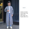 Adult Long Raincoats EVA Impermeable Waterproof Rain Coat Men Women Travel Hooded Beam Port Rain Poncho For Fishing Camping.