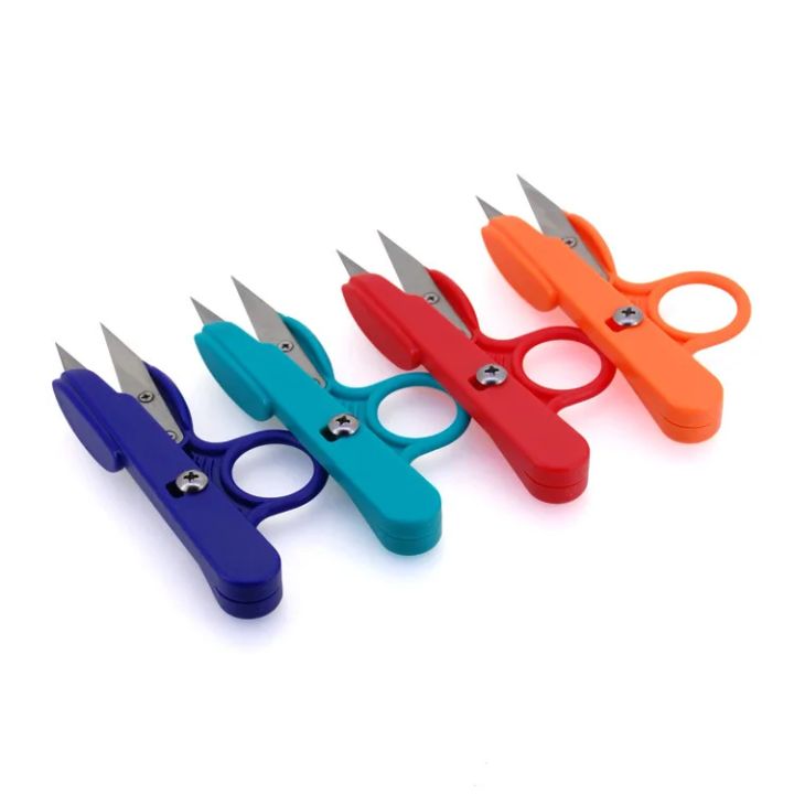 Eagle%20Yarn%20Scissors%20Household%20Sewing%20Matching%20Thread%20Cutting%20Scissors%20Cross%20Sewing%20Scissors%20Special%20U-shaped%20Plastic%20Handle%20-%20Image%202
