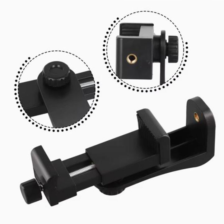 Double%20Nut%20Multifuction%20360%20Degree%20Rotating%20Tripod%20Mobile%20Phone%20Holder%20Mount%20Stand%20Chip%20Adapter%20Adjustable%20Clamp%20Smartphones%20Base%20-%20Image%205
