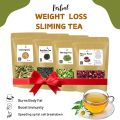 Weight Loss Slimming Tea pack - Herbal Tea Pack - Moringa Tea 50 grams - Brazilian Green Tea 50 grams - Lemongrass Tea 50 grams - Hibiscus Tea 50 grams. 