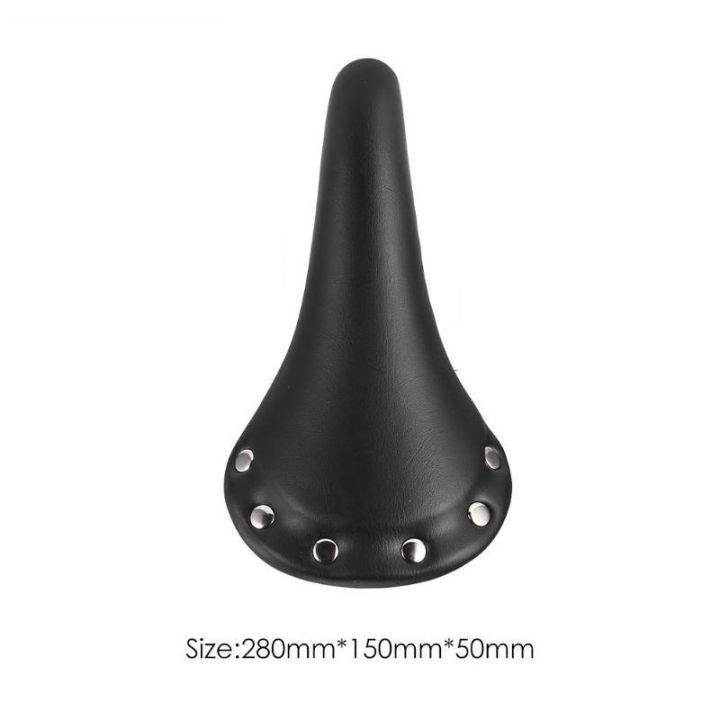 Leather%20Bike%20Saddle%20Seat%20Retro%20Damping%20Cycling%20Seat%20Waterproof%20Pad%20for%20Exercise%20Outdoor%20Mountain%20Bikes%20-%20Image%204
