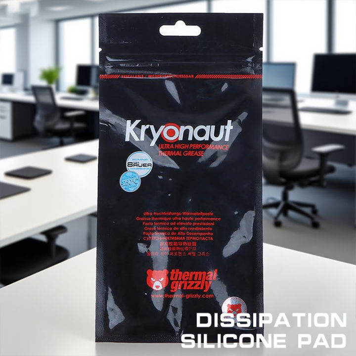 1g Thermal Grizzly Kryonaut Extreme KE Thermal Paste for CPU/GPU Cooler Large Capacity Compound Cooling Silicone Grease