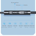 Essager 3.5mm In Ear Wired Headphone With Microphone For Redmi Computer PC Tablets Smartphone Headset Earphone.