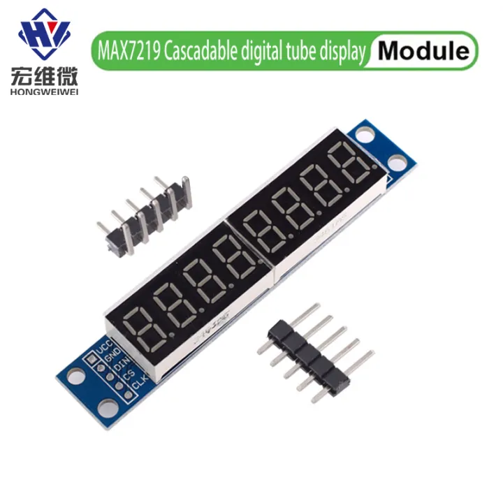 Cascadable Digital Tube Display Module MAX7219 LED Display Supports ...