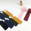 1 Piece Multi Colors Long Strip PU Luggage Tag Travel Accessories for Women or Men. 