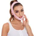 Reusable Double Chin Reducer- V Line Mask -Double Chin Remover-Facial Slimming Chin Strap-Chin Up Mask Face Lifting Belt V Shape. 