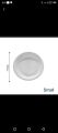 pack of 25 disposable small plates. 