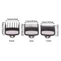 1/3/5Pcs Hair Clipper Guards Guide Combs 1.5mm 3mm 4.5mm Trimmer Styling Tools Attachment Compatible for Professional Use. 