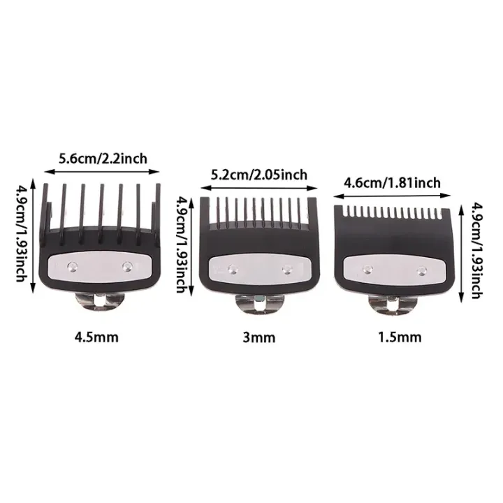 1/3/5Pcs%20Hair%20Clipper%20Guards%20Guide%20Combs%201.5mm%203mm%204.5mm%20Trimmer%20Styling%20Tools%20Attachment%20Compatible%20for%20Professional%20Use%20-%20Image%203