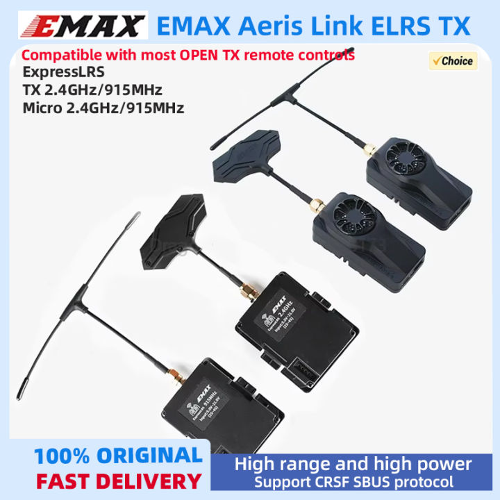 EMAX Aeris Link ExpressLRS ELRS Micro TX Module 2.4G 915MHz With OLED ...