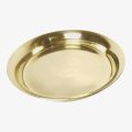 Brass Thaal/Plate (Hati-Paila Thaal) 10.4 inchs | Shiva Metal Udhyog. 