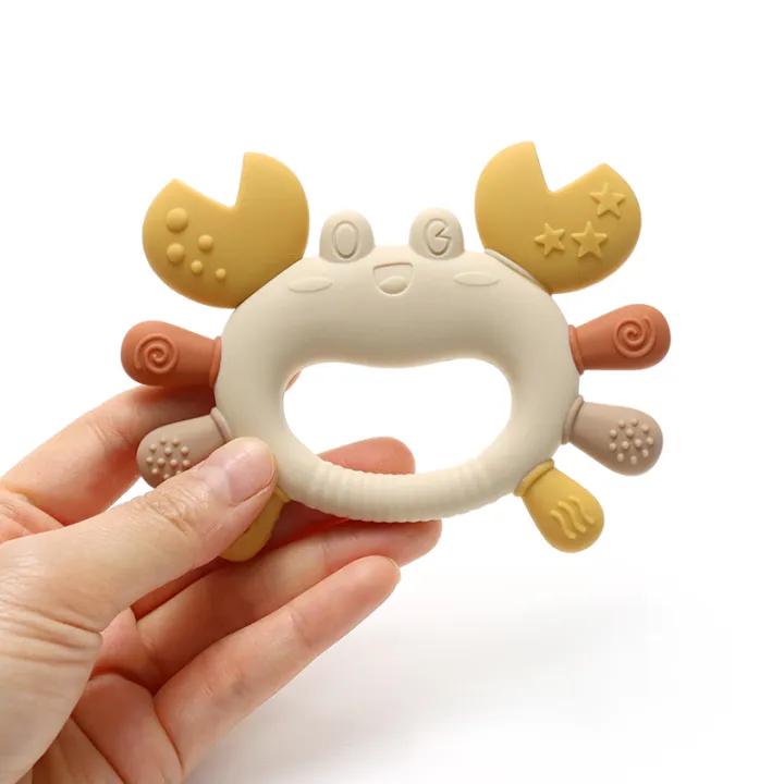 Crab-Shaped%20Baby%20Teether%20%20Food-Grade%20Silicone%20Teething%20Toy%20%20BPA-Free%20Chillable%20Infant%20Teether%20for%20Sore%20Gums%200-24%20Months%20-%20Image%206