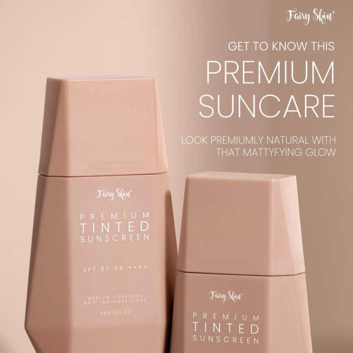 Fairy Skin - Premium TINTED SUNSCREEN SPF 50 PA ++++ 50 ML