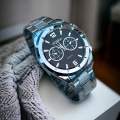 New fashionable Rosra Stainless Steel Quartz Watch for Man - Black - Watch For Men - Watch For Men. 