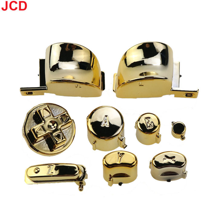 JCD%201set%20For%20Gamecube%20NGC%20Game%20Controller%20Electroplating%20Button%20Keys%20ABXY%20Z%20Keypads%20L%20R%20Buttons%20Replacement%20Accessories%20-%20Image%207