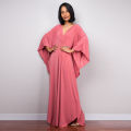 Cover Up Women's Casual Kaftan Plus Size Beach Outfits  Dress Batwing Sleeve Bathing. 