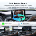 Wireless CarPlay Android Auto Retrofit Decoder Box Kit for Audi A6 A7 2010-2015 MMI 3G System 6.5/7 Inch Screen Upgrade OEM Feel. 