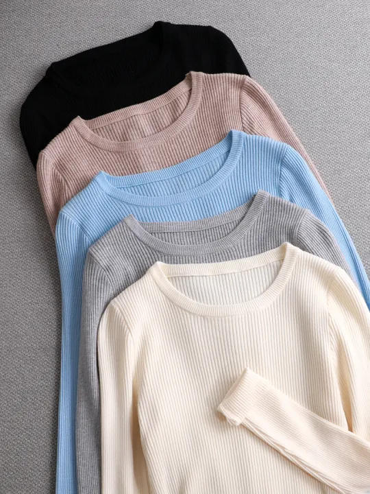 winter%20clothes%20Knitted%20woman%20sweaters%20Pullovers%20spring%20Autumn%20Basic%20women's%20jumper%20Slim%20women's%20sweater%20cheap%20pull%20long%20sleeve%20-%20Image%202