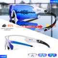 Cycling Glasses Red Photochromic Cycling Sunglasses UV400 Outdoor Bike Eyewear Sports Dark Glasses Bicycle Goggles MTB Glasses.