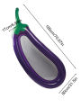 1Pcs 180cm Giant Inflatable Pool Float Eggplant Shape Mattress Swimming Circle For Adult. 