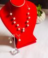 Two Layers Pearl Necklace For Women. 