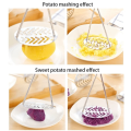 Pressed Potato Masher Pumpkin Fruit Vegetable Pressure Mud Machine Kitchen Children Food Crusher Potatoes Mud Pusher. 