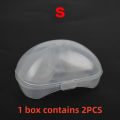 2Pcs Silicone Breastfeeding Nipple Protectors Feeding Mother Nipple Shields Protection Cover Soft Milk Feeding Nursing Shield.