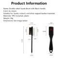 2 In 1 Suede Shoe Brush Double Side Efficient Cleaning Tool Nubuck Leather Care Eraser Shoe Cleaner Multifunctional Shoe Brush. 
