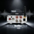YJCO Mini Power Amplifier TPA3116 Bluetooth 5.0 HiFi Stereo Digital Class D 2.0 Channel 50W+50W Amp Audiophile-Grade D50A. 