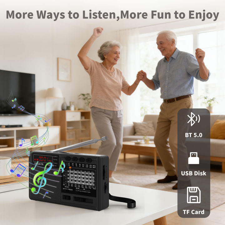 XHDATA%20D-368/D-328%20Portable%20Stereo%20Radio%20FM%20AM%20SW%20MP3%20Player%20with%20Bluetooth%20TF%20Card%20USB%20Rechargeable%20Battery%20for%20Elder%20%20-%20Image%204