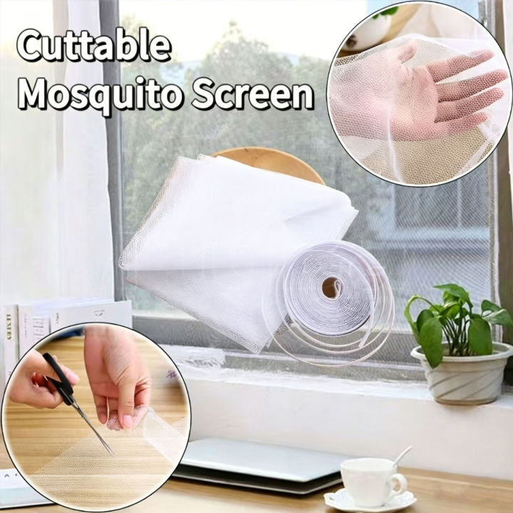 1/2/3/4Packs%20Anti%20Fly%20Mosquito%20Net%20DIY%20Self-Adhesive%20Fly%20Mosquito%20Window%20Net%20Mesh%20Mosquito%20Insect%20Bug%20Net%20Curtains%20for%20Windows%20-%20Image%202